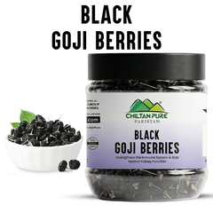 Black Goji Berries – Rare Antioxidant / Rich Superfruit - ChiltanPure