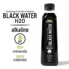 Black Water (DRINK) H₂O / Alkaline Water 8+ph / 70+ Minerals / Zero Calories - ChiltanPure
