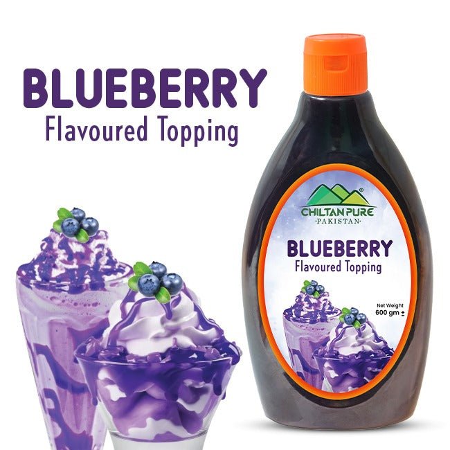 Blueberry Topping – Sweet & Fruity Delight - ChiltanPure