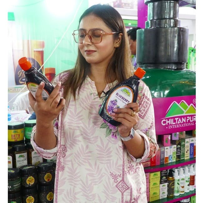 Blueberry Topping – Sweet & Fruity Delight - ChiltanPure