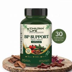 Bp Support Capsule 100% Natural Bp Support Tablets 30 Per Bottle 500mg - ChiltanPure