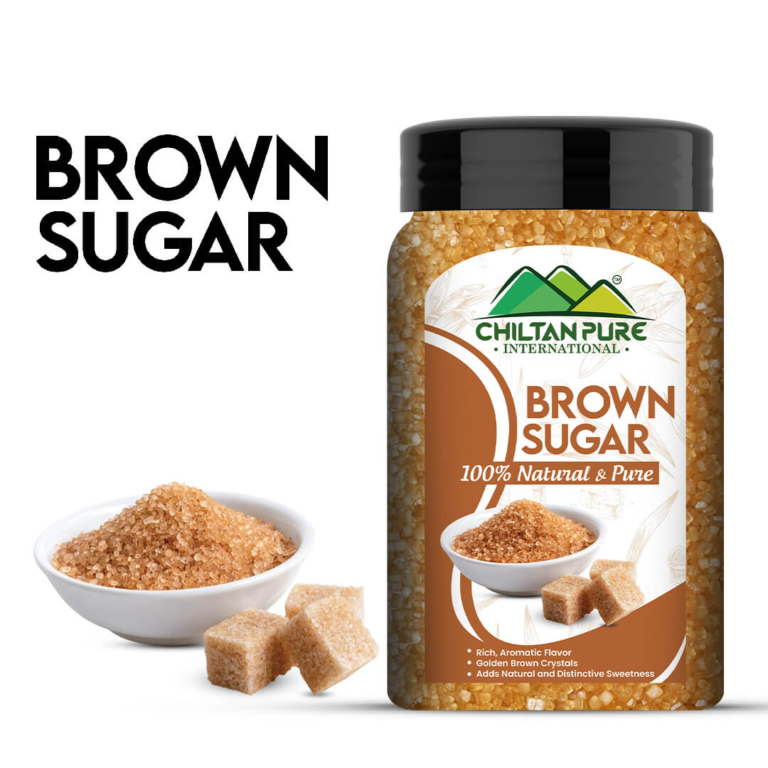 Brown sugar - Rich, Aromatic Flavour 100% Natural & Pure - ChiltanPure