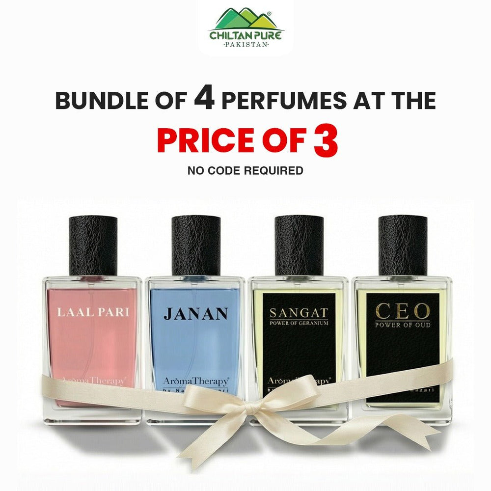 Bundle Of 4 Perfumes At The Price Of 3 / Laal Pari / Janan / Sangat / Ceo - ChiltanPure