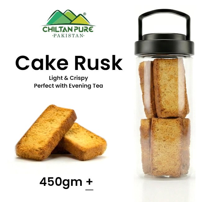 Cake Rusk / کیک رس / Made With Organic Desi Butter - ChiltanPure