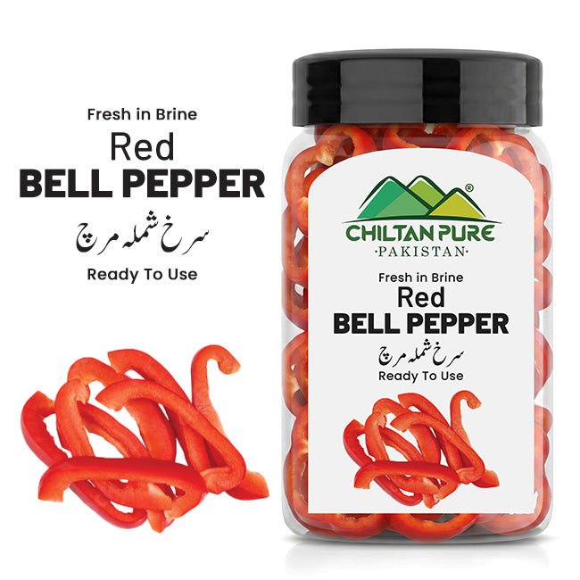Capsicum / Red Bell Pepper / لال شملہ مرچ / Laal Shimla Mirch - ChiltanPure