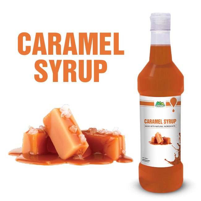 CARAMEL SYRUP / Sharbet - Delightful To Rich Sweet Flavor Drink - ChiltanPure