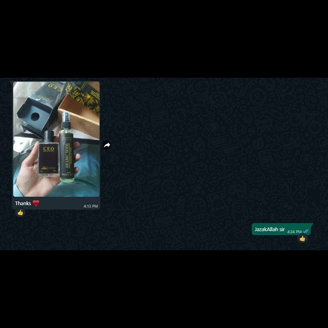 CEO Natural Perfume - Made With Oud - The Irresistible Fragrance!! - ChiltanPure