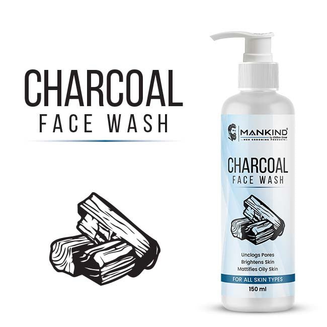 Charcoal Face Wash - Unclogs Pores, Brightens the Skin, and Eliminates Acne & Blackheads. - ChiltanPure
