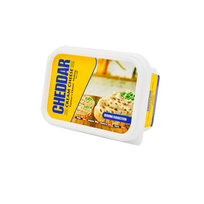 Cheddar Cream Cheese - Smooth, Tangy, Rich & Spreadable Delight - ChiltanPure