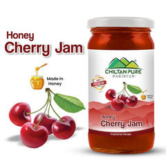 Cherry Jam (Made in Honey) / چیری جام / Sweetness in Every Spoon / 630gm - ChiltanPure