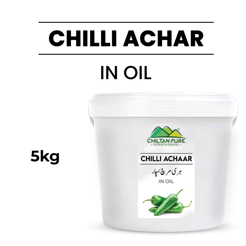 Chilli Achar 5KG / March Ka Achar / مرچ اچار /Institutional Bulk For HORECA Family, Hotels, Restaurants, Catering, Cafes - ChiltanPure