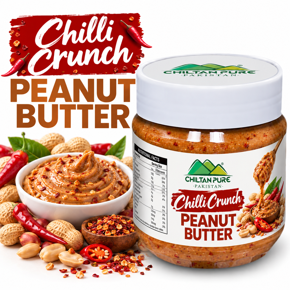 CHILTAN PURE Chilli Crunch Peanut Butter 360g in Pakistan