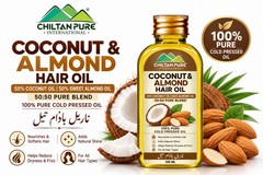 Chiltan Pure Coconut & Almond Hair Oil 140ml 50:50 pure blend