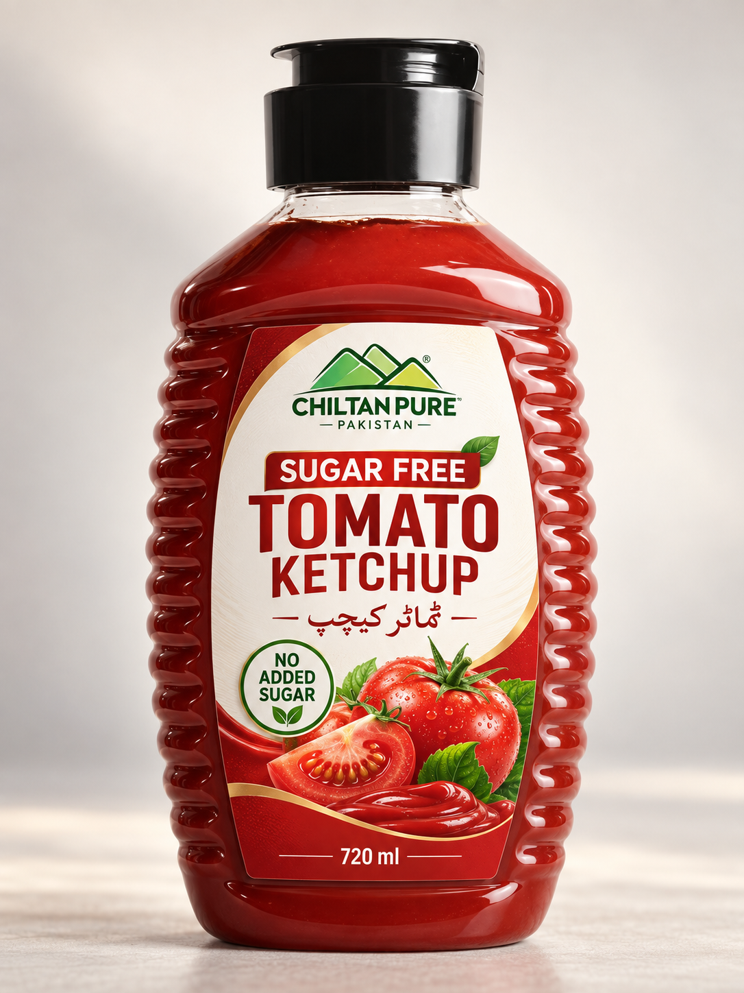 Chiltan Pure Sugar Free Tomato Ketchup 720ml