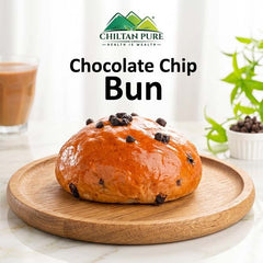 Chocolate Chip Bun / چاکلیٹ چپ بن - ChiltanPure