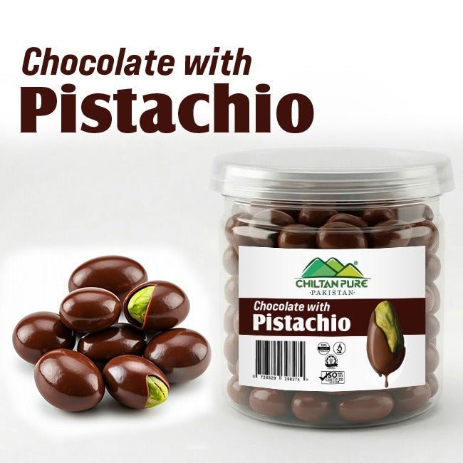 Chocolate with Pistachio / پستہ والی چاکلیٹ / Pista Wali Chocolate - ChiltanPure