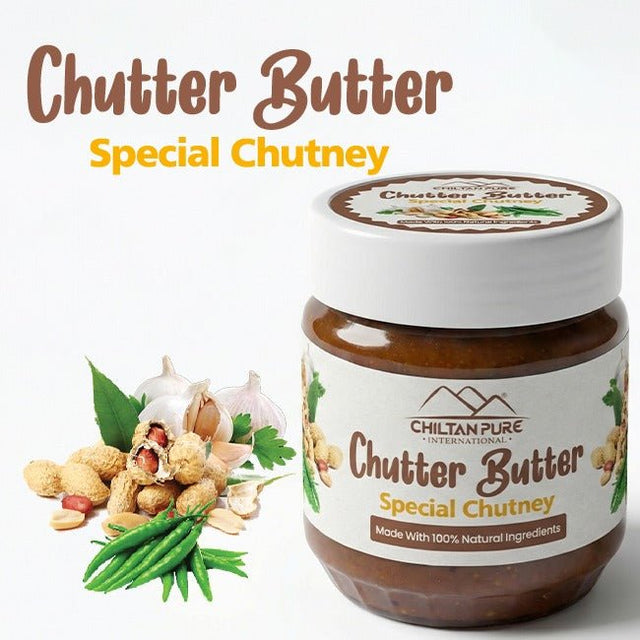 Chutter Butter Chutney - Perfectly Nutty, Sweet , Spicy and Protein - Packed Delight - ChiltanPure