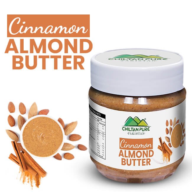 Cinnamon Almond Butter - Naturally Nutty & Perfectly Spiced - ChiltanPure