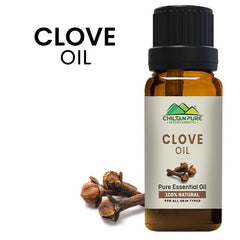 Clove Essential Oil – Good for Oral Health, Soothes Skin, Stimulates Hair Growth & Eliminates Toxins from Blood 20ml - ChiltanPure