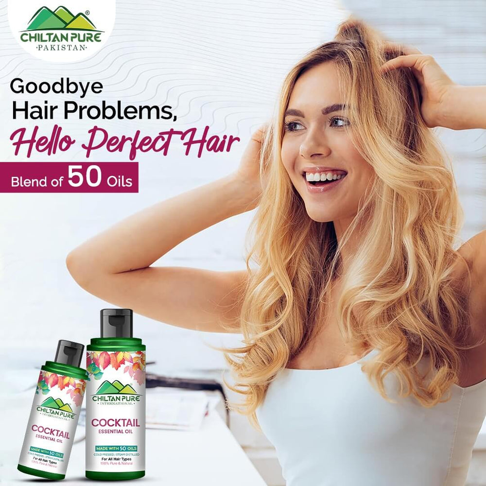 Cocktail Hair Oil – Best Hair Therapist [100% Results] - ChiltanPure