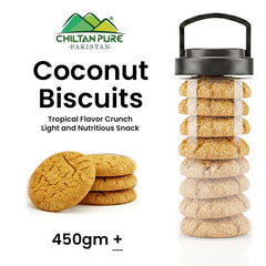 Coconut Biscuit Cookies / Made With Organic Desi Butter, Bakery Biscuit - ChiltanPure