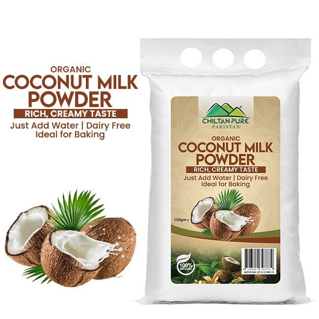 Coconut Milk Powder / ناریل دودھ پاؤڈر / Nariyal Doodh Powder / Gross Weight 500gm± - ChiltanPure