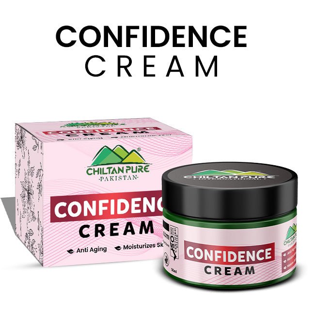 Confidence Cream - Anti–Aging, Treats Acne, Boosts Skin’s Elasticity, Minimize Pores & Makes Skin Glowy!! - ChiltanPure