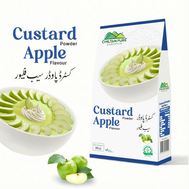 Custard Powder Apple / کسٹرڈ پاؤڈر سیب / Gross Weight 285gm± - ChiltanPure
