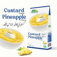 Custard Powder Pineapple / کسٹرڈ پاؤڈر انناس / Weight 285gm± - ChiltanPure