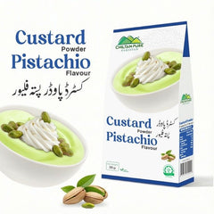 Custard Powder Pistachio / کسٹرڈ پاوڈر پستہ / Weight 285gm± - ChiltanPure