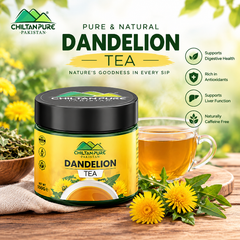 Dandelion Tea – Make Your Evening Perfect, Herbal Root Tea – 100% Pure Organic 40g - ChiltanPure