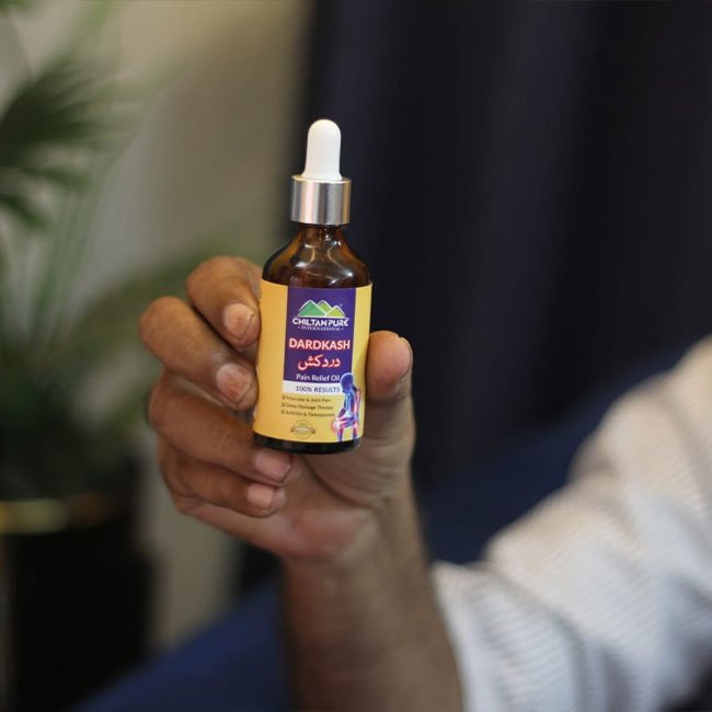DARDKASH ️‍🩹 دردکش Pain Relief Oil / Anti Pain Oil Best For Joints & Muscular Pains. Knee Pain, Shoulder Pains, Backpain 💯% RESULTS & 100% Money Back Guarantee 💸 - ChiltanPure
