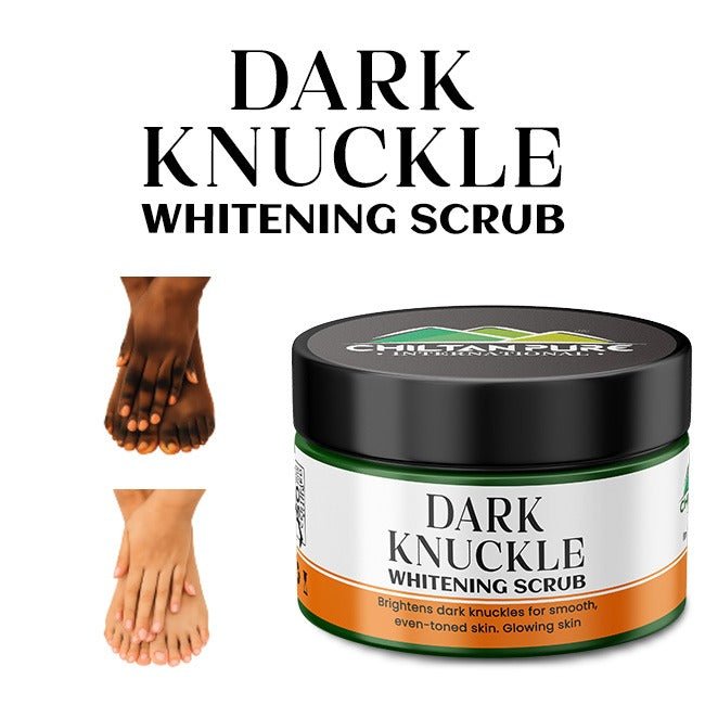 Dark Knuckle Whitening Scrub / ڈارک نکل وائٹننگ سکرب - ChiltanPure