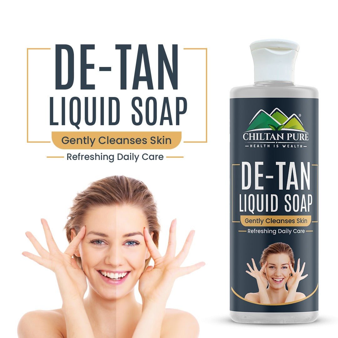 De - Tan Liquid Soap - ChiltanPure