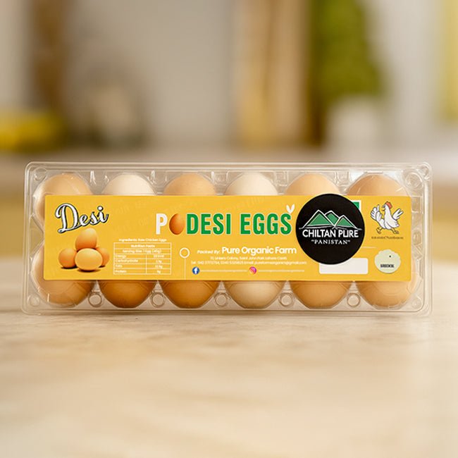 Desi Eggs 1 Dozen (12eggs) - ChiltanPure