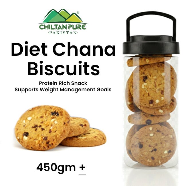 Diet Chana Biscuit Cookies / Made With Organic Desi Butter, Bakery Biscuit - ChiltanPure