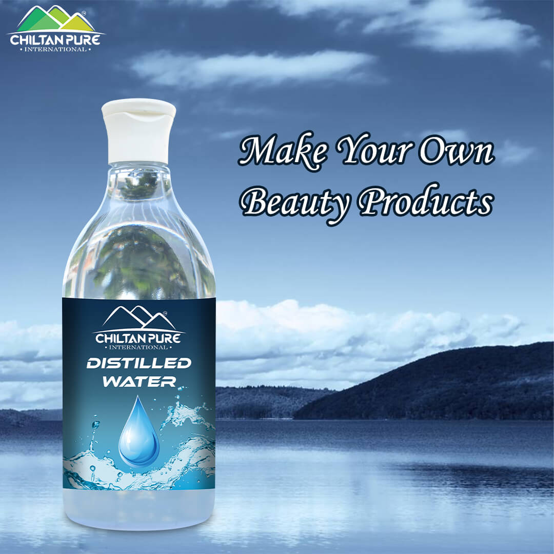 CHILTAN PURE Purified Distilled Water 500ml for Hair Care