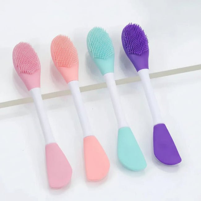 Double Headed Silicone Mask And Cleansing Brush - ChiltanPure