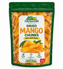 CHILTAN PURE Dried Chaunsa Mango Chunks 100g pack