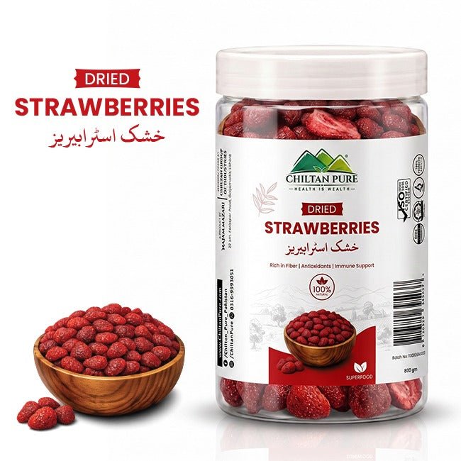 Dried Strawberries - ChiltanPure