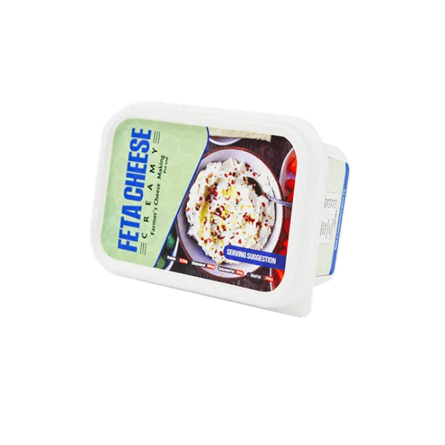 Feta Creamy Cheese - Sour Smooth Mediterranean Delight - ChiltanPure