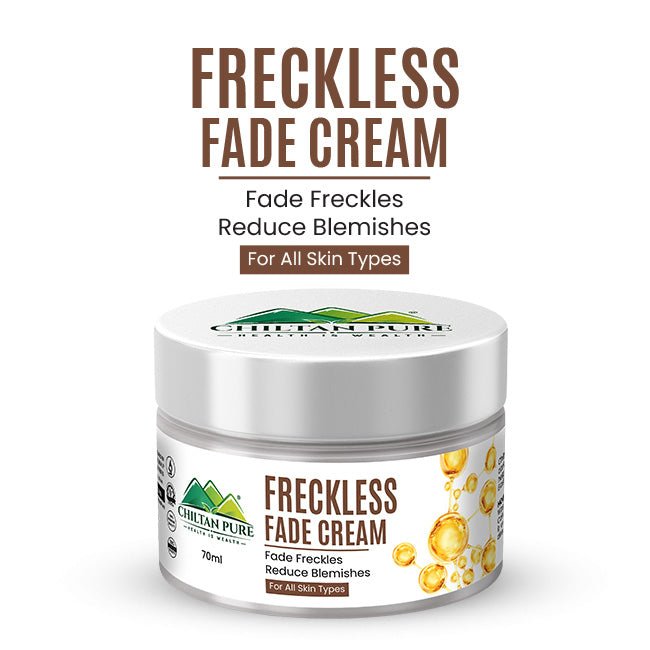 Freckles Fade Cream – Hydrates Skin, Fade Freckles, Reduce Blemishes & Lightens Hyperpigmentation - ChiltanPure