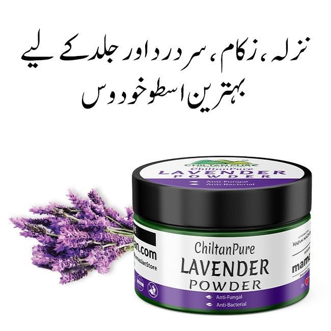 French Lavender Powder / Ustekhadoos / اسطوخودوس - ChiltanPure