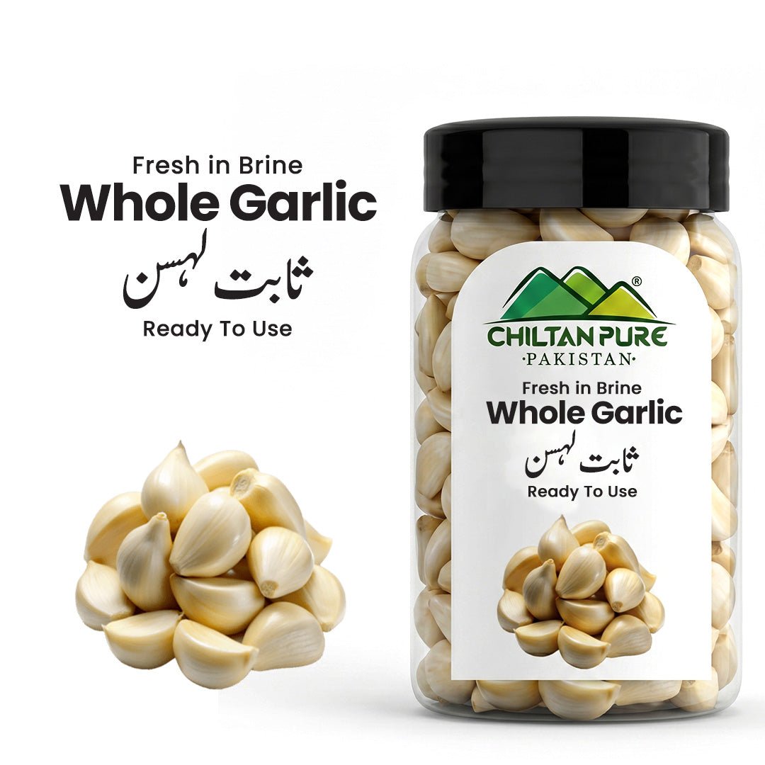 Fresh Garlic Whole / لہسن ثابت / Lehsan / Peeled Garlic / Chila Hua Lehsun | 1KG - ChiltanPure