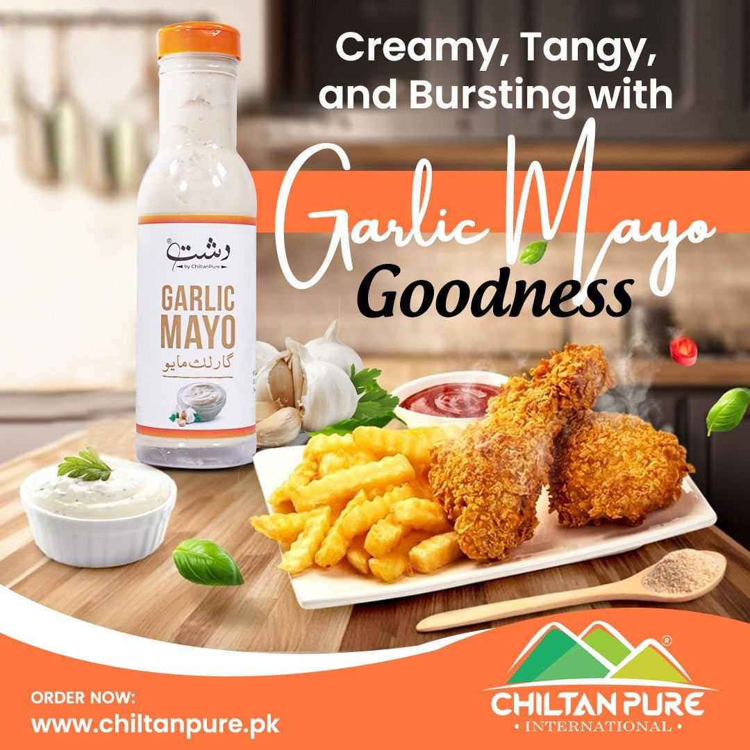 Garlic Mayo Sauce - Creamy Flavor fusion - ChiltanPure