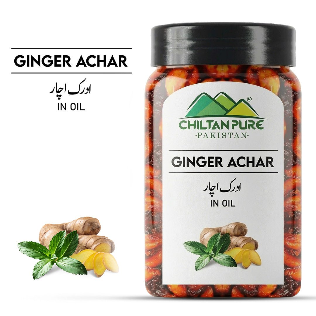 Ginger Achar – Flavorful, Aromatic, and Perfect for Every Meal - 520gm - ChiltanPure