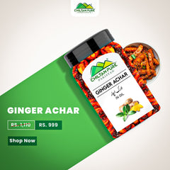 Ginger Achar – Flavorful, Aromatic, and Perfect for Every Meal - 520gm - ChiltanPure