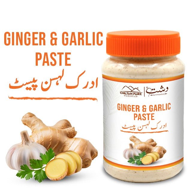 Ginger & Garlic Paste / ادرک لہسن پیسٹ / Adrak & Lehsan Paste / 700gm - ChiltanPure