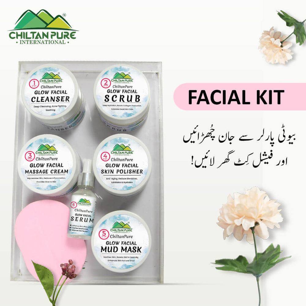 CHILTAN PURE Glow Facial Scrub step 2