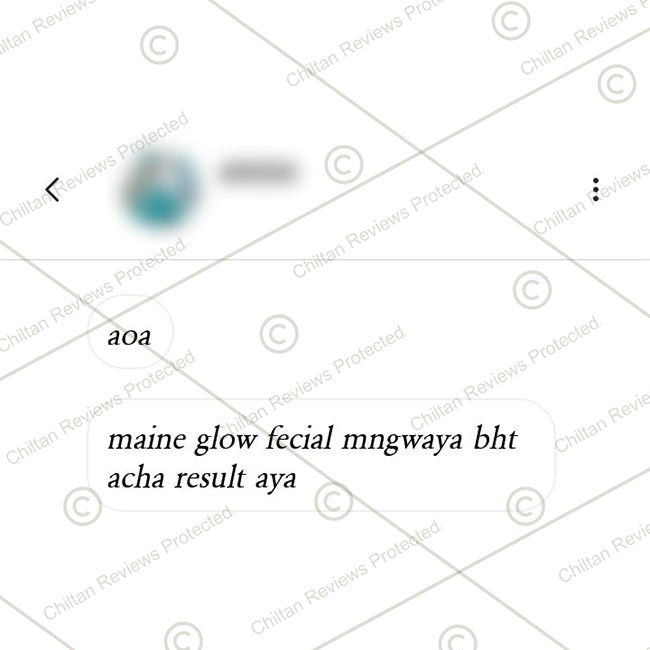CHILTAN PURE Glow Facial Serum step 6